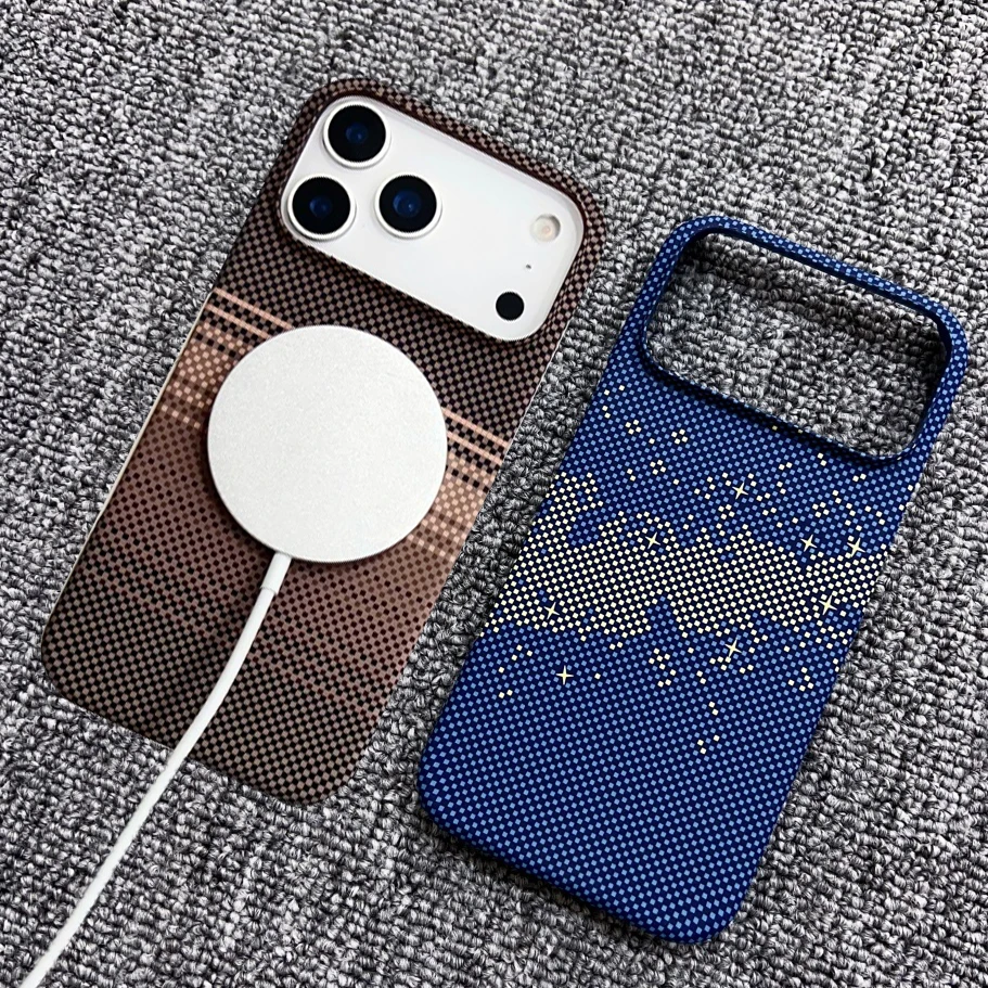 Slim Carbon Fibre Wireless Charging Ultra Case