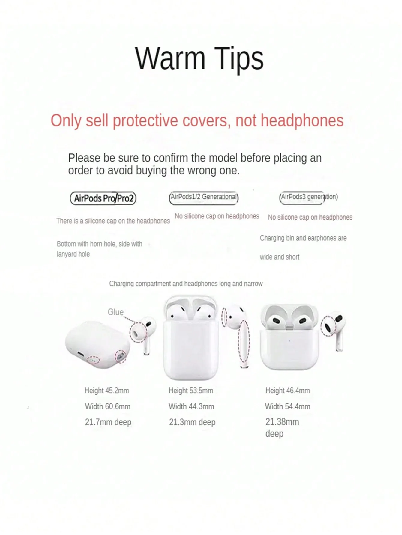 Conch Wireless Bluetooth Case for AirPods - Image 2