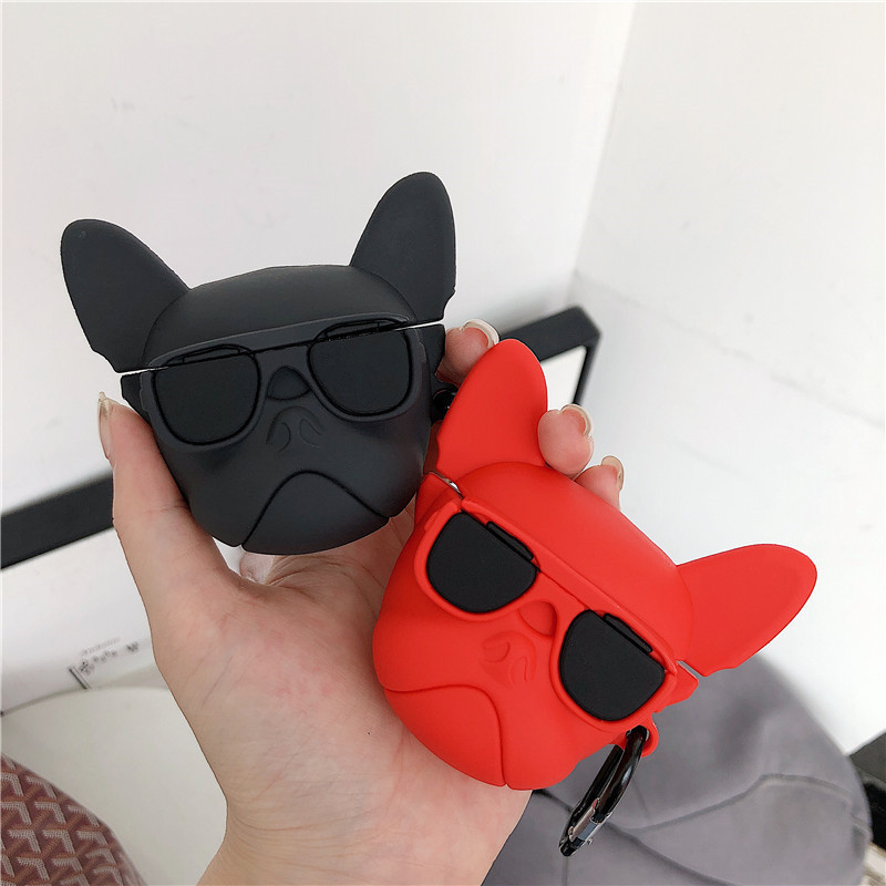 Dog Head Styled Earphone Case