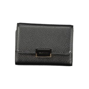 Nero Poliuretano Women Wallet