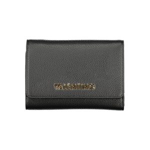 Nero Poliuretano Women Wallet