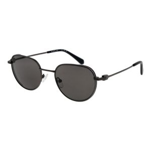 Gray Metal Sunglasses
