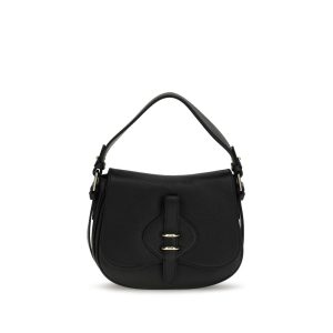 Black Calf Leather Bos Taurus Shoulder Bag