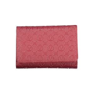 Rosso Polyurethane Women Wallet