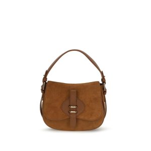 Brown Calf Leather Bos Taurus Shoulder Bag