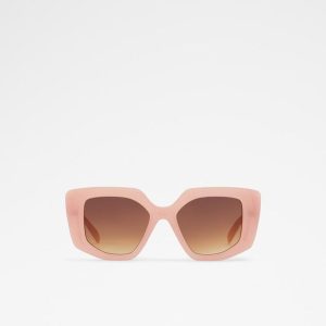 Pink Polycarbonate Sunglasses