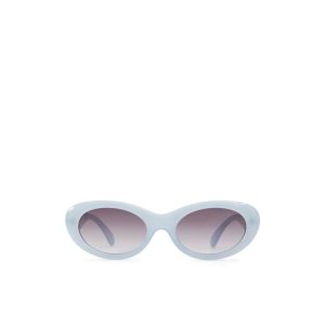 Blue Polycarbonate Sunglasses