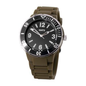 Bicolor Synthetic Sport Watch