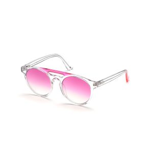 Transparent Plastic Sunglasses