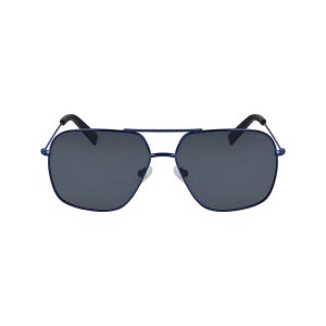 Blue Metal Sunglasses