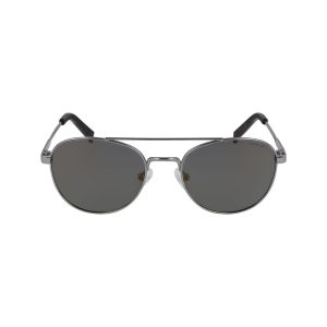 Gray Metal Sunglasses