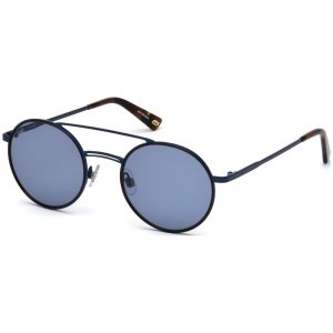 Blue Metal Sunglasses