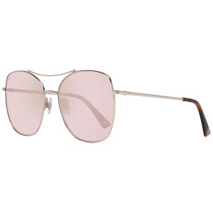 Rose Gold Metal Sunglasses