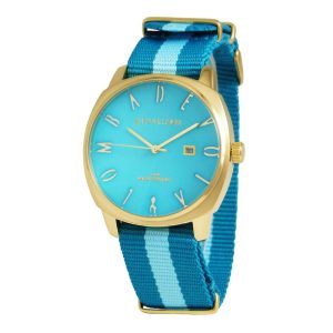 Blue Nylon Dress Watch