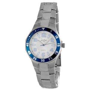 Silver Stainless Steel Dress Watch