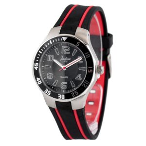 Black Rubber Sport Watch