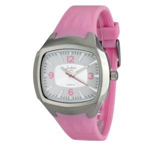 Multicolor Rubber Dress Watch