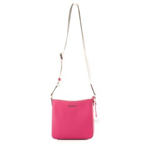 Multicolor Canvas Crossbody Bag