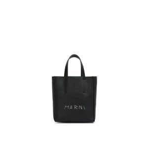 Black Calfskin Tote Bag
