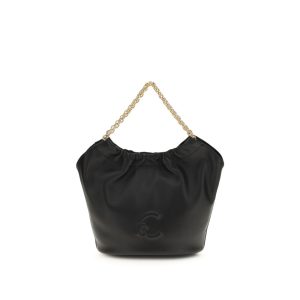 Black Calf Leather Bos Taurus Shoulder Bag