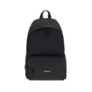 Black Polyamide Backpack