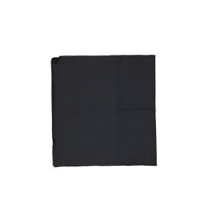 Black Virgin Wool Scarf