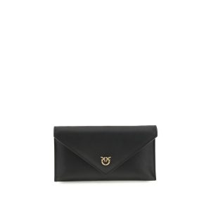 Black Calf Leather Bos Taurus Clutch Bag