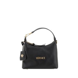 Black Calf Leather Bos Taurus Handbag