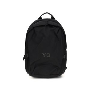 Black Polyester Backpack