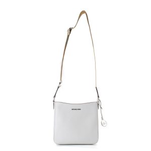 White Canvas Shoulder Bag
