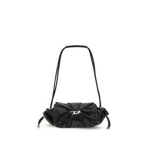 Black Calf Leather Bos Taurus Shoulder Bag