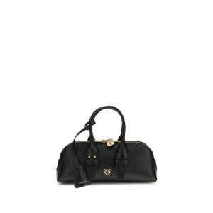 Black Calf Leather Bos Taurus Handbag