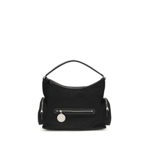 Black Nylon Shoulder Bag