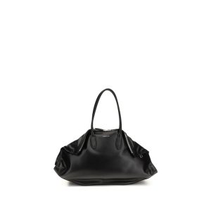 Black Calf Leather Bos Taurus Shoulder Bag