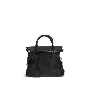 Black Calf Leather Bos Taurus Handbag