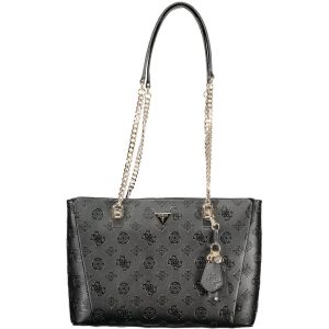 Nero Poliuretano Women Handbag