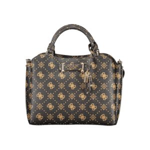 Marrone Poliuretano Woman Handbag