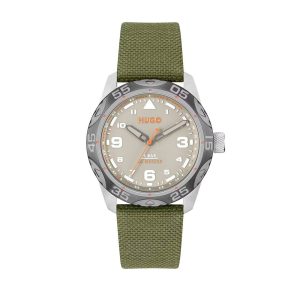 Bicolor Fabric Sport Watch