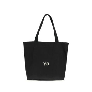 Black Cotton Shoulder Bag