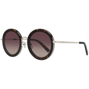 Brown Metal Sunglasses
