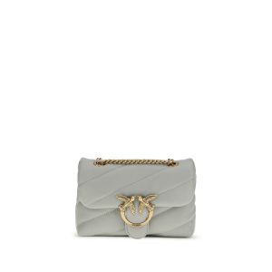 Gray Calf Leather Bos Taurus Shoulder Bag