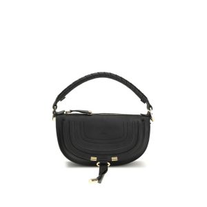 Black Calf Leather Bos Taurus Shoulder Bag