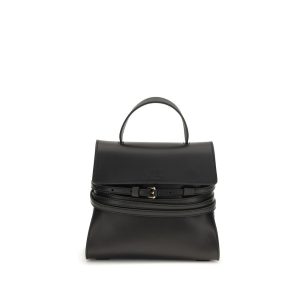 Black Calf Leather Bos Taurus Handbag