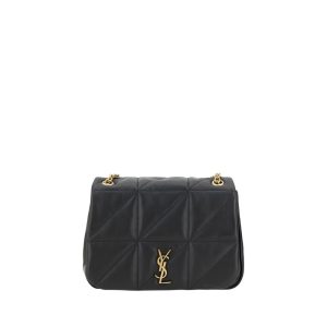 Black Calf Leather Bos Taurus Shoulder Bag