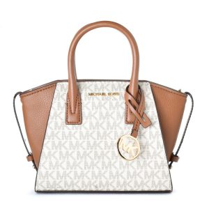 Beige Canvas Handbag