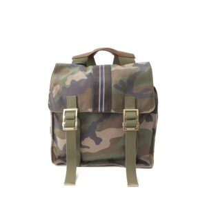 Bicolor Canvas Backpack