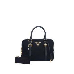 Black Nylon Handbag