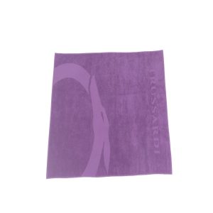 Purple Cotton Men Swim Towel