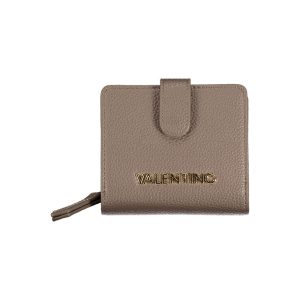 Marrone Polyurethane Women Wallet