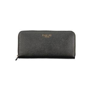 Nero Poliuretano Women Wallet